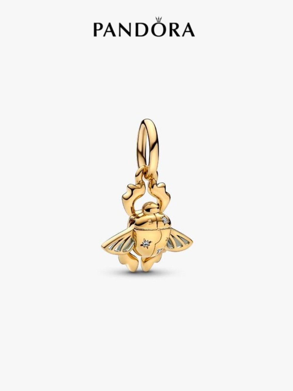 Pandora Disney Aladdin Scarab Beetle Dangle Charm